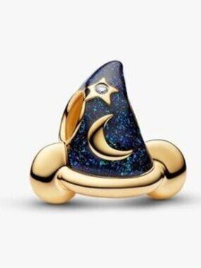 Authentic Pandora Disney Mickey Mouse Sorcerer's Hat Charm - NWOT